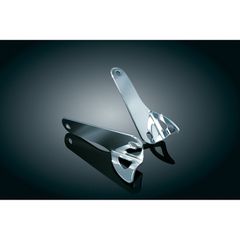 Kuryakyn Kuryakyn, Front fork custom tie-down brackets. Chrome