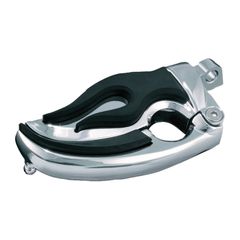Kuryakyn Kuryakyn, Flamin’ switchblade foot pegs. Chrome