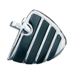 Kuryakyn Kuryakyn, ISO-wing mini floorboards. Chrome