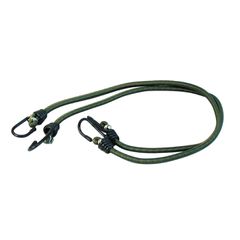 Army Surplus Fosco, bungee cord set. green