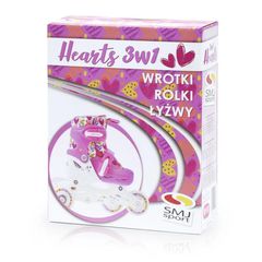 Rollers Skates adjustable Smj sport Combo Hearts 3in1 Led Jr HS-TNK-000011510-thumb-3