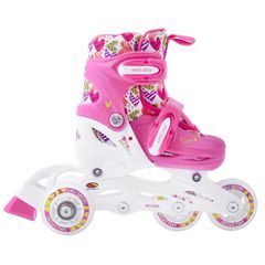Rollers Skates adjustable Smj sport Combo Hearts 3in1 Led Jr HS-TNK-000011510-thumb-4