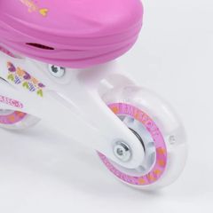 Rollers Skates adjustable Smj sport Combo Hearts 3in1 Led Jr HS-TNK-000011510-thumb-2