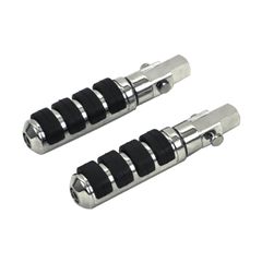 MCS Passenger comfort peg kit. 3/8-24. Chrome