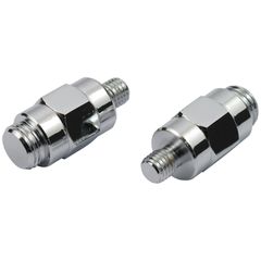 MCS FX, Dyna front turn signal relocation kit. Chrome