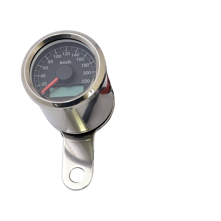 MCS Stoker, electronic speedometer. 48mm. Black face