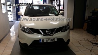 NISSAN Qashqai 2014 rear camera,parking sensor,xenon,mpeg4 για C353 S100 www.sound-evolution.gr 