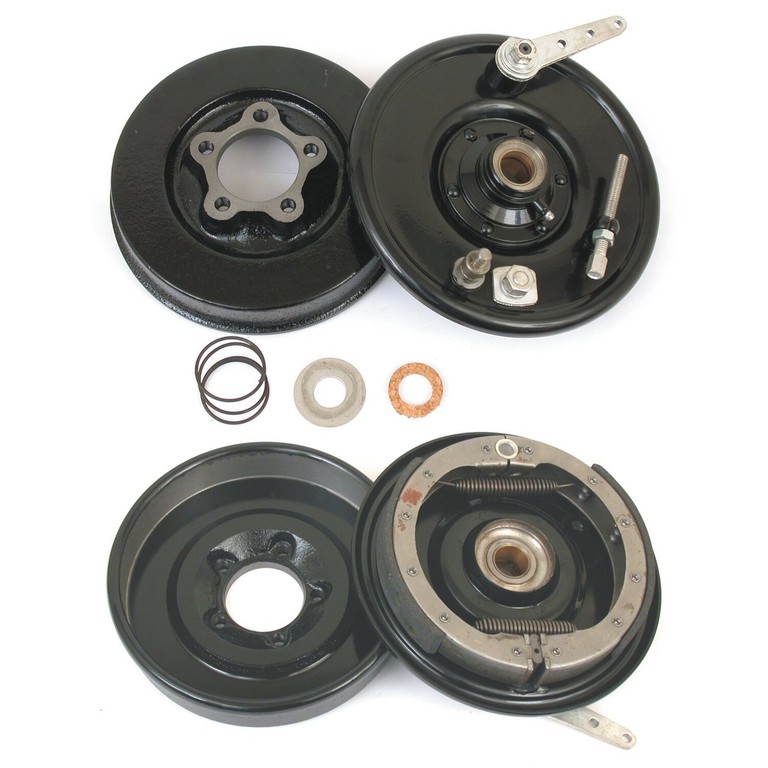Samwel Front brake drum kit, black