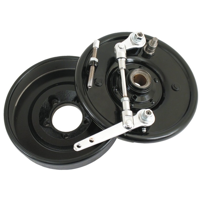Samwel Front drum brake kit, double cam. Black