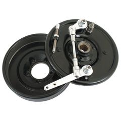 Samwel Front drum brake kit, double cam. Black