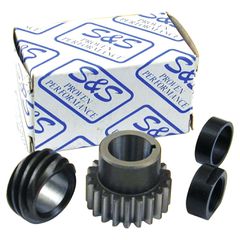 S S, 90-99 B.T. pinion shaft gear/conversion kit. Red