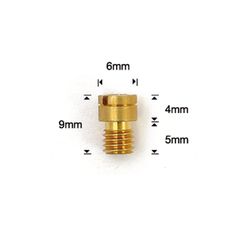 EBC EBC Keihin slotted head main jets 99101-393, size 77.5