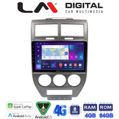 LM Digital - LM ZC8251 GPS Οθόνη OEM Multimedia Αυτοκινήτου για JEEP COMPASS 2007>2011 (CarPlay/AndroidAuto/BT/GPS/WIFI/GPRS)