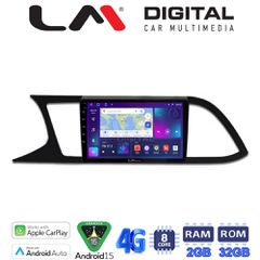 LM Digital - LM ZR8306 GPS Οθόνη OEM Multimedia Αυτοκινήτου για SEAT LEON 2012> (CarPlay/AndroidAuto/BT/GPS/WIFI/GPRS)