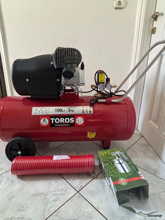 ΑΕΡΟΣΥΜΠΙΕΣΤΗΣ TOROS 100LTR