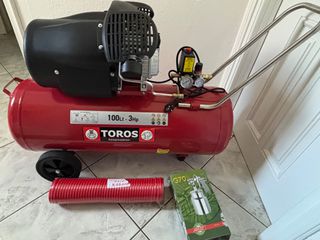 ΑΕΡΟΣΥΜΠΙΕΣΤΗΣ TOROS 100LTR-thumb-1