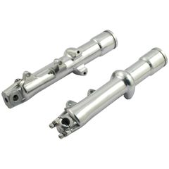 MCS FXWG lower fork legs, dual disc. Polished