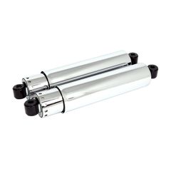 MCS Shock absorbers 14″, full cover. Chrome