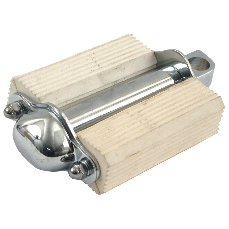 MCS Kick pedal, ‘Bicycle style’. White