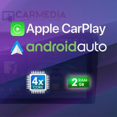 CARMEDIA CM209C-13 TABLET 9'' OEM VW TIGUAN 2004-2016 SILVER-thumb-1