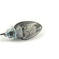 MCS Drop, LED turn signals. Black