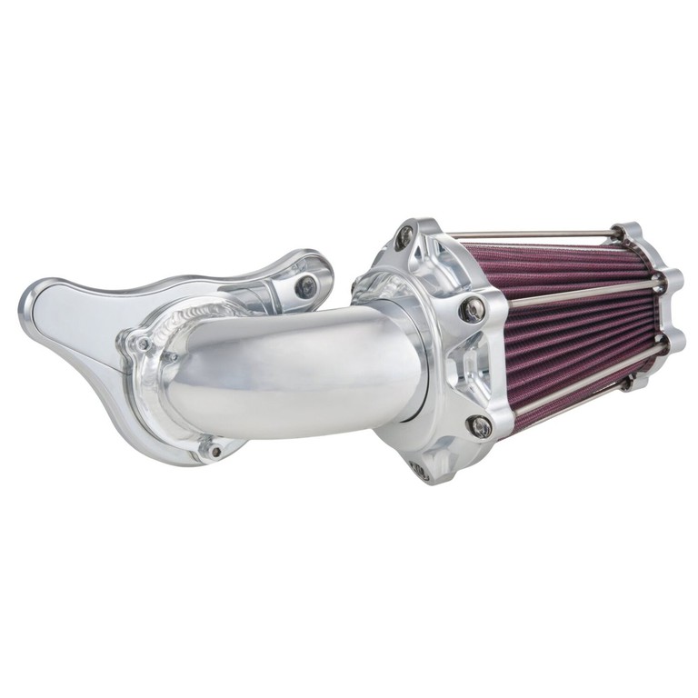 Performance Machine PM, ‘FASTair’ intake, air cleaner kit. Chrome