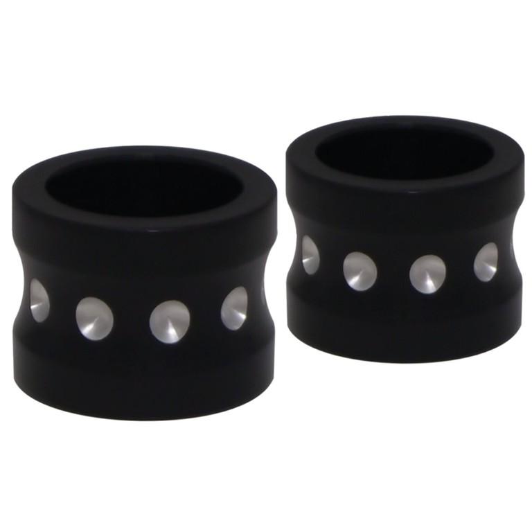 Covingtons Covingtons, aluminum front axle spacer set. Black