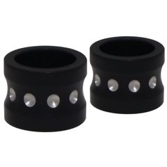 Covingtons Covingtons, aluminum front axle spacer set. Black