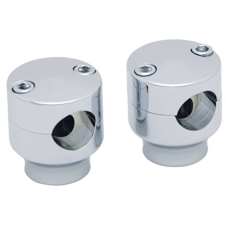 Covingtons Covingtons, risers 1.5″ rise. Chrome