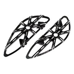 Arlen Ness Arlen Ness, 10-Gauge rider floorboards. Black CC