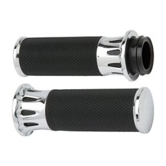 Arlen Ness Arlen Ness, Fusion billet deep cut grips chrome