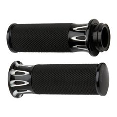 Arlen Ness Arlen Ness, Fusion billet deep cut grips black