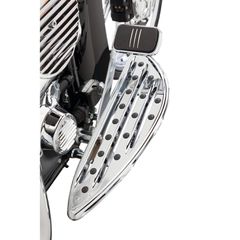 Arlen Ness Arlen Ness, 83-17 Deep Cut rider floorboards. Chrome