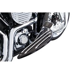Arlen Ness Arlen Ness, 83-17 Deep Cut rider floorboards. Black
