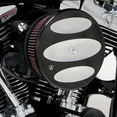 Arlen Ness Arlen Ness, Stage 2 Big Sucker air cleaner. Scalloped black