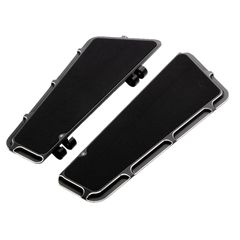 Arlen Ness Arlen Ness, Fusion Beveled rider floorboards. Black CC