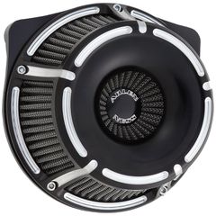 Arlen Ness Arlen Ness, inverted air cleaner kit ‘Slot Track’. Black CC