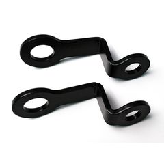 Cult-Werk Cult-Werk, turn signal mount kit. Rear. Double angled. Black
