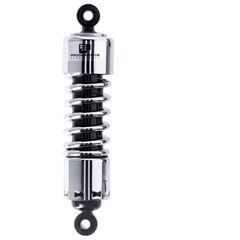 Progressive Suspension PS, Model 412 shock set. 12″. Chrome. Heavy duty