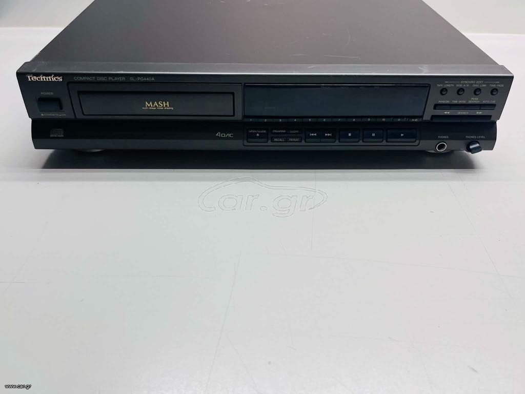CD Player Technics SL-PG440A MASH Compact Disc Player