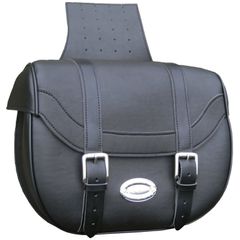 Longride Longride, univ. Iparex saddlebags CIL2037. Black smooth