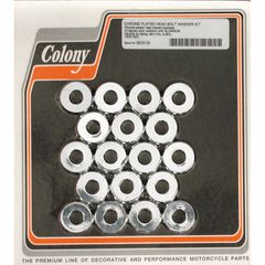 Colony Colony head bolt washer set. Chrome