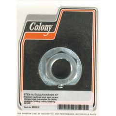 Colony Colony, Fork stem nut & lock washer kit. Zinc
