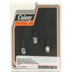 Colony Colony, dash cover mount kit. Chrome Cap style