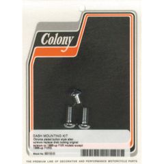 Colony Colony, dash cover mount kit. Chrome Button head