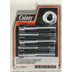 Colony Colony, wheel pulley bolt & washer kit. Chrome
