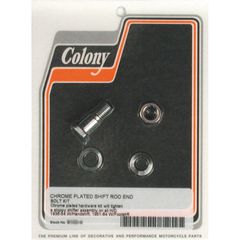 Colony Colony, shifter rod bolt end kit. Chrome