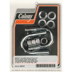 Colony Colony, engine guard U-bolt mount kit. Chrome