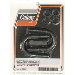 Colony Colony, engine guard U-bolt mount kit. Parkerized