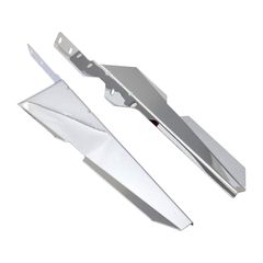 MCS Wind deflector set. Chrome
